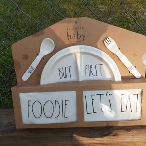 Rae dunn baby table set